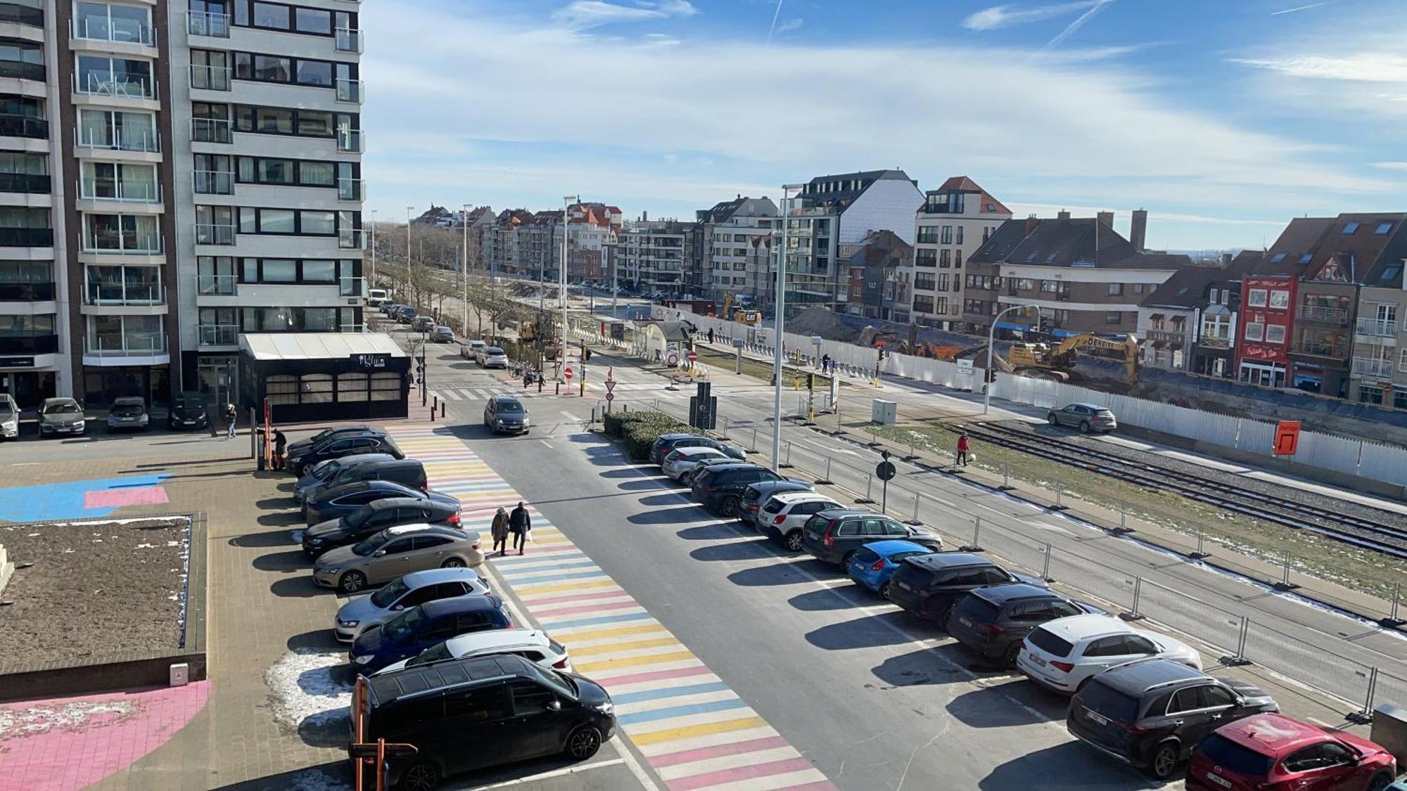 Studio Met Zeezicht Op Heldenplein Knokke-Heist Kültér fotó